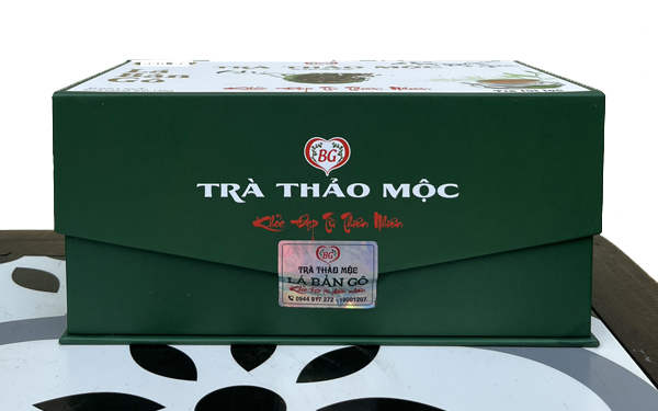 Trà thảo mộc Lá Bản Gô túi lọc 135g