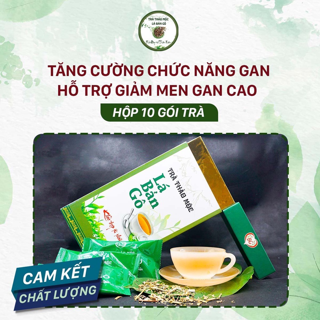 Trà thảo mộc Lá Bản Gô