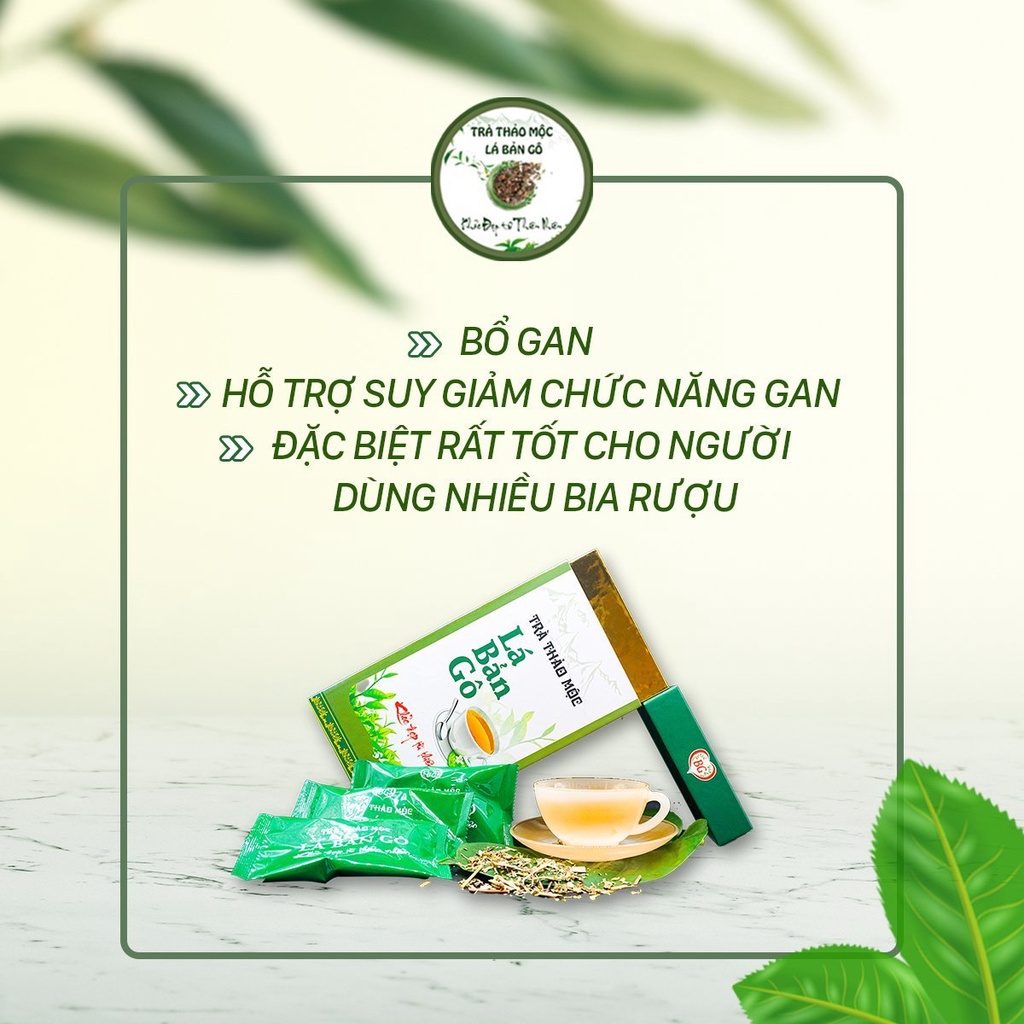 Trà thảo mộc Lá Bản Gô